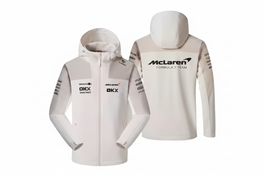 McLaren White Hoodie - Sharpened 2