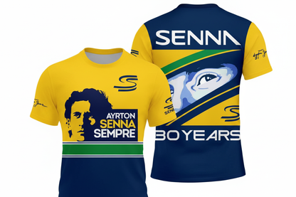 Navy Yellow Senna T-Shirt