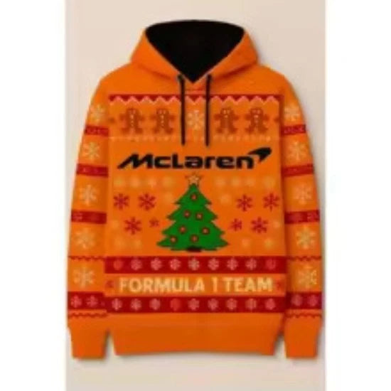 Mclaren Formula 1 Team Christmas Hoodie