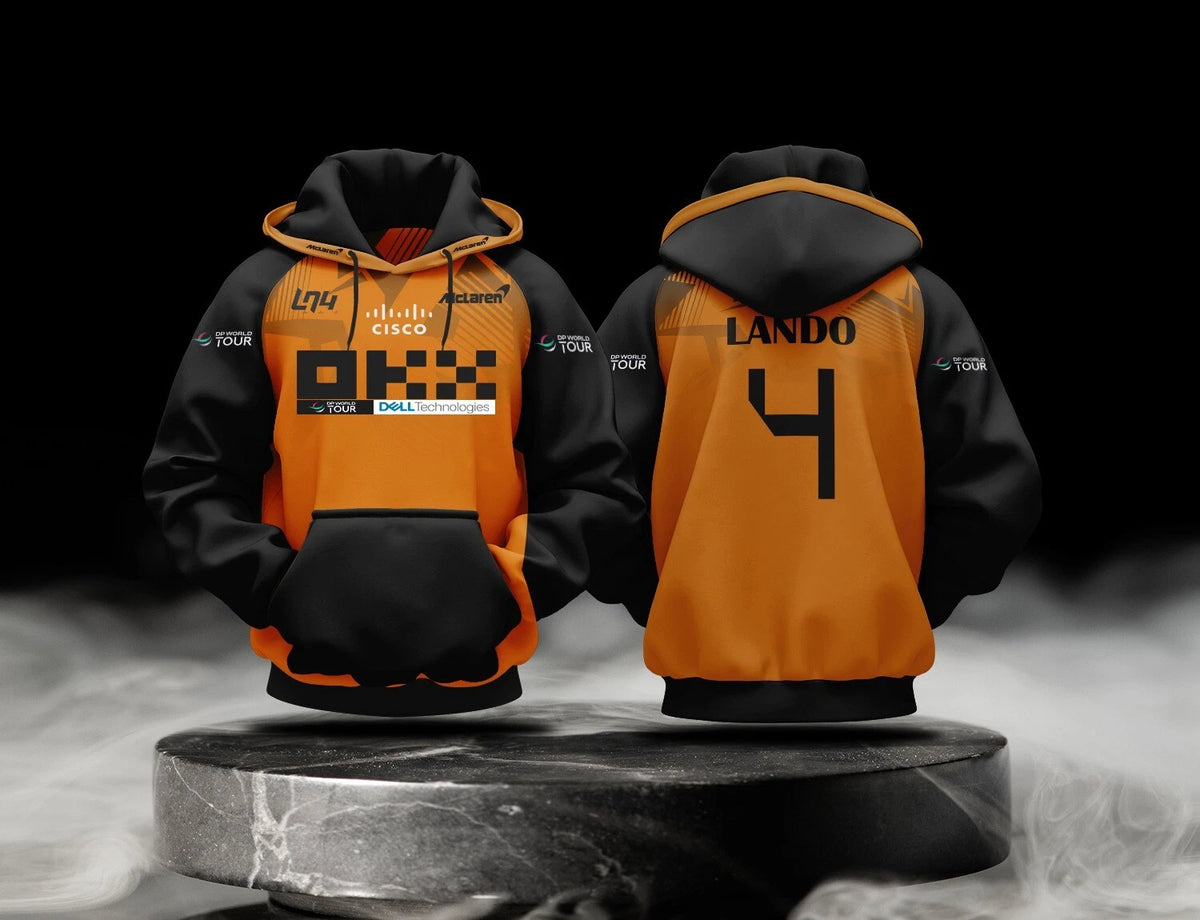 Mclaren Formula 1 Team Lando Norris 4 Fan's Hoodie