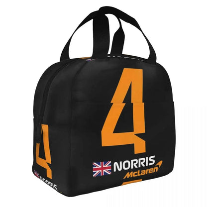 Mclaren F1 Team Lando Norris LN4 LN1 Insulated Lunch Bag in Various Designs
