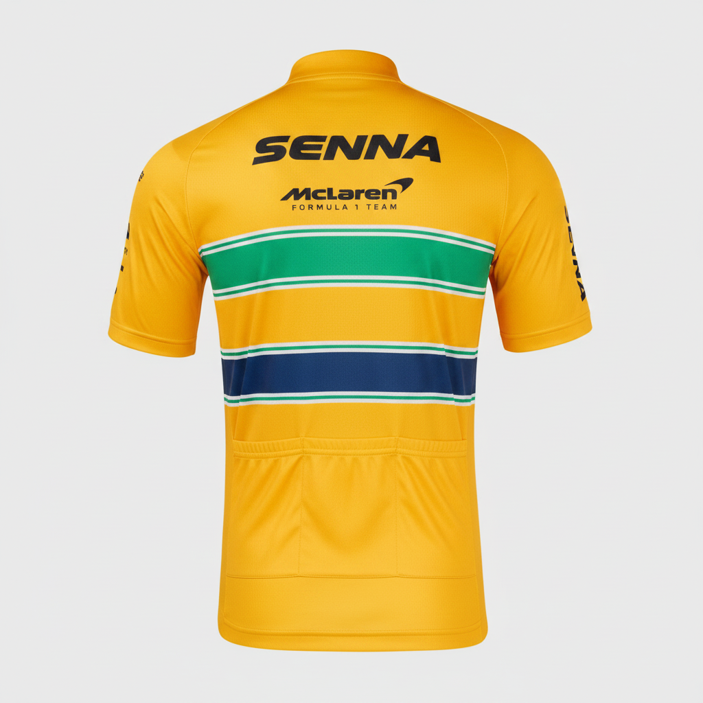Senna Bigger McLaren Jersey Back