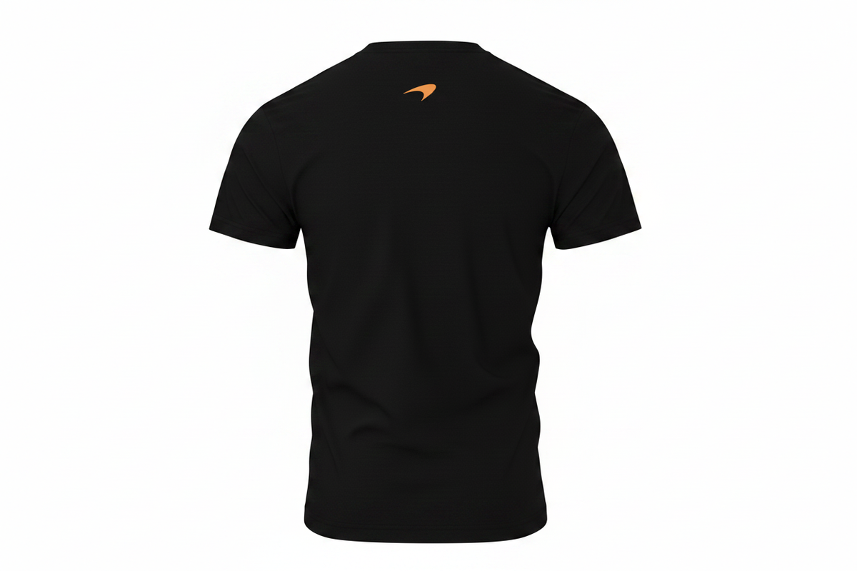 T-shirt back white background