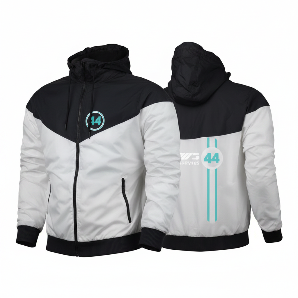 White Black Hamilton Jacket