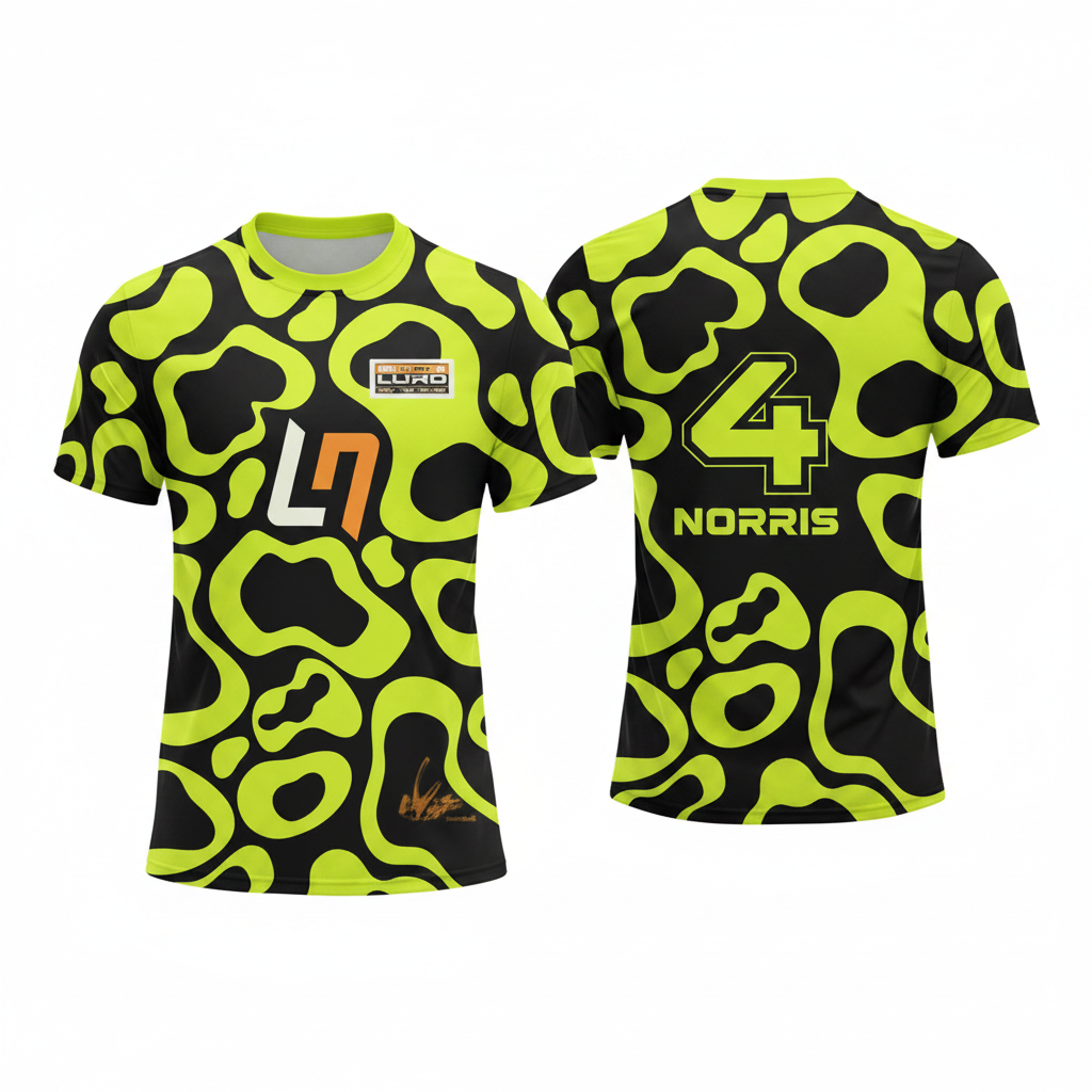 Yellow Green LN4 Tee